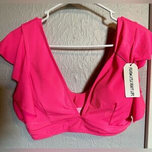 Women’s Pink Swim Top